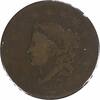 US Cent 1834 Large Cent Large Letter Reverse N-6 AG Uncertified #906 None -