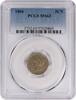 US Three Cent 1866 Three Cent Nickel MS63 PCGS None -