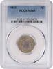 US Nickel 1882 Shield Nickel MS65 PCGS None -