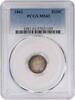US Half Dime 1862 Liberty Seated Silver Half Dime MS63 PCGS None -