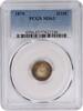 US Half Dime 1870 Liberty Seated Silver Half Dime MS63 PCGS None -