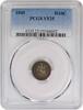 US Half Dime 1845 Liberty Seated Silver Half Dime VF25 PCGS None -