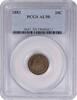US Dime 1883 Liberty Seated Silver Dime AU50 PCGS None -