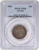US Quarter 1854 Liberty Seated Quarter Arrows VF30 PCGS None -