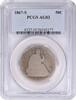 US Half Dollar 1867-S Liberty Seated Half Dollar AG03 PCGS None -
