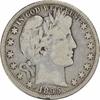 US Half Dollar 1895 Barber Silver Half Dollar Choice VG Uncertified #203 None -