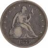 US Twenty Cent 1875 Twenty Cent Silver Piece VG Uncertified #306 None -