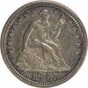 US Half Dime 1847 Liberty Seated Silver Half Dime AU58 Uncertified #934 None -