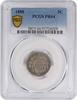 US Nickel 1880 Shield Nickel PR64 PCGS None -