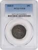 US Quarter 1868-S Liberty Seated Silver Quarter VF30 PCGS None -