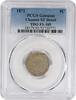 US Nickel 1872 Shield Nickel TDO FS-105 Genuine (Cleaned - EF Detail) PCGS None -