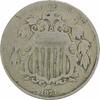 US Nickel 1873 Shield Nickel Open 3 F Uncertified #950 None -