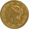 US Dollar 1852 $1 Gold Type 1 EF Uncertified #1109 None -