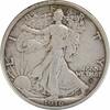 US Half Dollar 1916-D Walking Liberty Silver Half Dollar EF Uncertified #316 None -