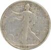 US Half Dollar 1917-S Walking Liberty Silver Half Dollar Reverse VF Uncertified #314 None -