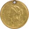 US Dollar 1851 $1 Gold Type 1 VF (Hoop) Uncertified #1036 None -