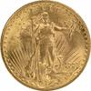 US Twenty Dollar 1908 $20 Gold St. Gaudens No Motto MS63 Uncertified #234 None -