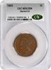 US Cent 1855 No Mint Mark 1855 Large Cent Slanted 55 MS63BN CACG None MS63 554,05 EUR  zzgl. 51,14 EUR Versand