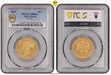 40 Lire 1815 Parma Maria Luigia gold  very rare High Grade PCGS MS62 Top Pop