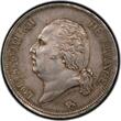 France 5 Francs 1817 Louis XVIII  Lille unz frappe d