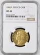 France 40 Francs 1806 Napoléon Empereur  or Paris Splendide NGC MS62 flan miroir rare