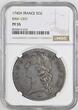 France 1740 Louis XV Preserie Ecu au bandeau Paris PROOF NGC PF55 très rare Superbe