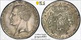 120 Grana 1808 ITALIA Joseph Napoleon  Naples PCGS AU53 Superbe patine rare
