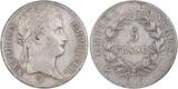 France 5 Francs 1815 Cent-Jours Napoléon  Paris vz rare Qualité