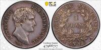 France 1 Franc Bonaparte Premier consul  AN12 Paris PCGS AU58 Superbe