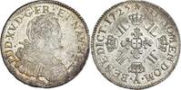 France 1725 Louis XV Ecu aux Huit L Paris unz à Fleur de coin Brillant de frappe