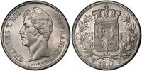 France 5 Francs 1827 Charles X  Lille unz à Fleur de Coin