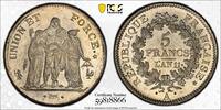 France 5 Francs Union et Force  AN11 Paris PCGS MS62 Splendide à Fleur de coin très rare
