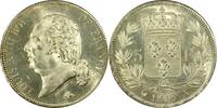 5 Francs 1816 France Louis XVIII   Paris Splendide à FDC Première frappe soignée NGC MS63