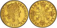 France 1641 Louis XIII Louis d'or de Warin mèche longue vz belle qualité patine