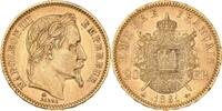 20 Francs 1861 France Napoléon III   or Tête laurée Paris Première année unz