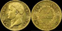 France 20 Francs 1812 Napoléon Empereur  Bayonne Collection Margolis Prooflike st Top