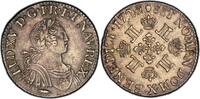 France Quart d'écu 1725 Louis XV  aux Huit L Amiens NGC AU55 Superbe rare
