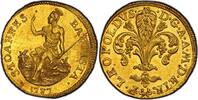 1787 Firenze Pietro Leopoldo di Lorena Zecchino Fiorino d'oro NGC MS62 Splendide