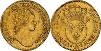 Frankreich 1716 Louis XV Louis d'or aux insignes Paris Flan neuf rarissi... 15000,00 EUR kostenloser Versand