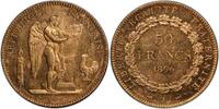 Frankreich 50 Francs 1896 or G&eacute;nie Paris PCGS MS62 Splendide rare 5500,00 EUR kostenloser Versand