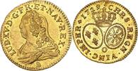 France 1729 Louis XV Louis dor aux lunettes Riom très rare Qualité unz