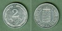 Österreich & Ungarn 2 PENGÖ Ungarn 2 PENGÖ (Alu) 1943 vz -