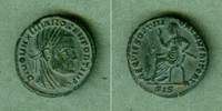 Maximianus Herculius Marcus Aurelius Valerius MAXIMIANUS (Herculius) DIVO Follis ss-vz R3! [317-