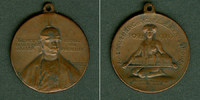 Medaillen Notgeld Token Medaille PREUSSEN Schloss Posen WILHELM II. 1910 ss -