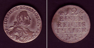 Altdeutschland 1/12 Taler Preussen (Doppel-Groschen) 1752 C f.ss -