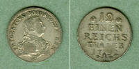Altdeutschland 1/12 Taler Preussen 1752 A ss+ selten! -