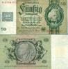 Banknoten 50 MARK DDR: 50 DEUTSCHE MARK 1948 Kuponausgabe Ro.337d I- -