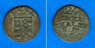Altdeutschland 1/24 Taler Sachsen Weimar und Eisenach 1808 ss-vz -