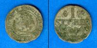 1738 Altdeutschland Jülich Berg 1 Stüber 1738 FM  ss  selten 