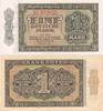 Banknoten 1 DEUTSCHE MARK DDR: 1948 Ro.340e I -